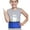Blue, variant on Kids Adjustable Waist Belt Brace Support Ballet Dance Protector Abdominal Band for Back (Red)