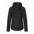 thumbnail image 2 of GEO-THERM Women's Softshell Jacket Hooded Waterproof Lightweight Windbreaker Jacket for Outdoor Hiking Camping, 2 of 7