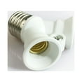 thumbnail image 5 of 2 in 1 Splitter E27 to 2 E14 LED Light Lamp Adapter Converter Bulb Holder Base, 5 of 6