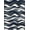 Blue Grey White, Pattern 3, variant on ODIKA 8'x10' Washable Area Rug Non-Slip Chair-Friendly Mat Grey Farmhouse Tan Motif Border Contemporary Alfombras Para Salas for Dining Room, Large Office, Lounge