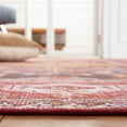 thumbnail image 4 of SAFAVIEH Tucson Regent Traditional Machine Washable Area Rug, 5' x 8', Navy/Rust, 4 of 8