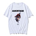 thumbnail image 1 of Ropa de calle cantante coreana JISOO AMORTAGE camiseta Ropa Hombre camisetas de Hip Hop Casual hombres mujeres camisetas de, 1 of 5