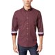 thumbnail image 1 of Tommy Hilfiger Gene Dot - Camisa con botones para hombre, color rojo, pequeño, 1 of 1