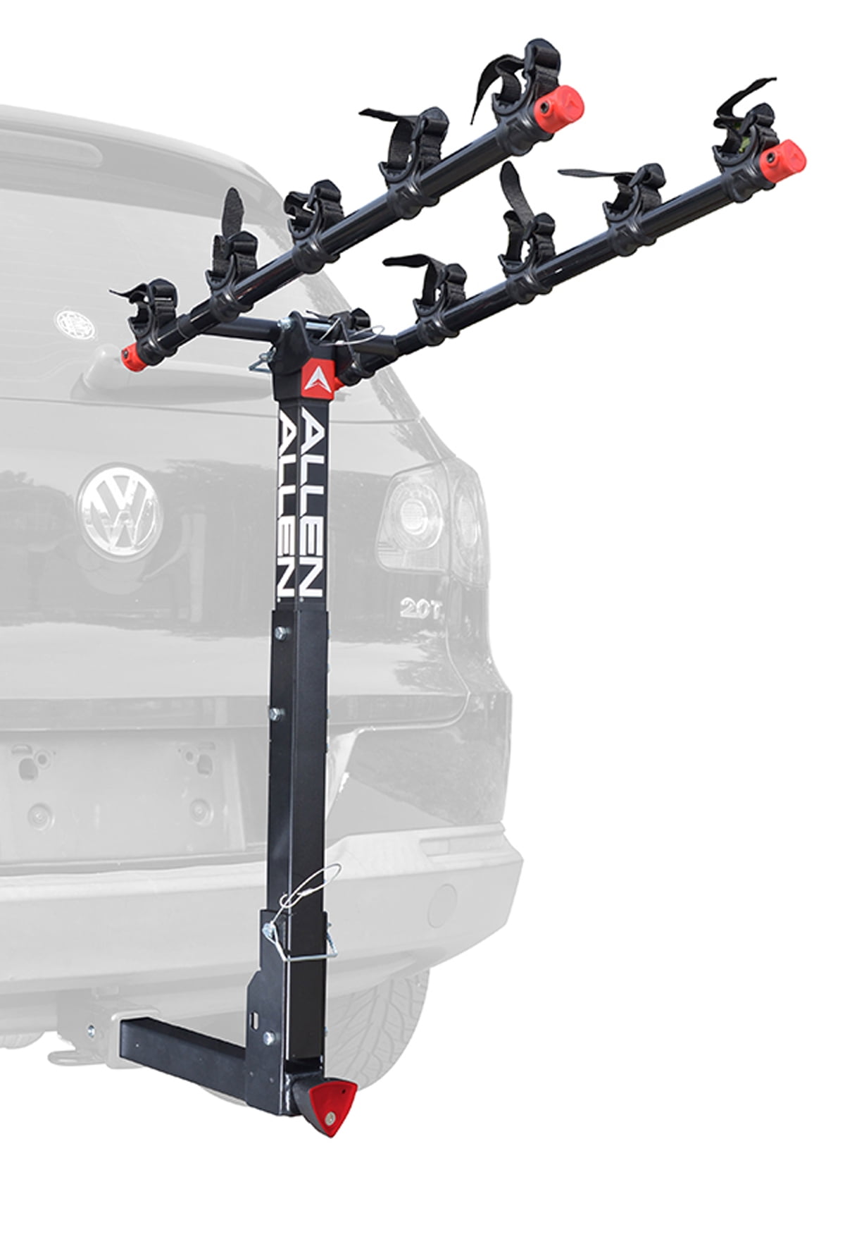 5 bike hitch mount rack