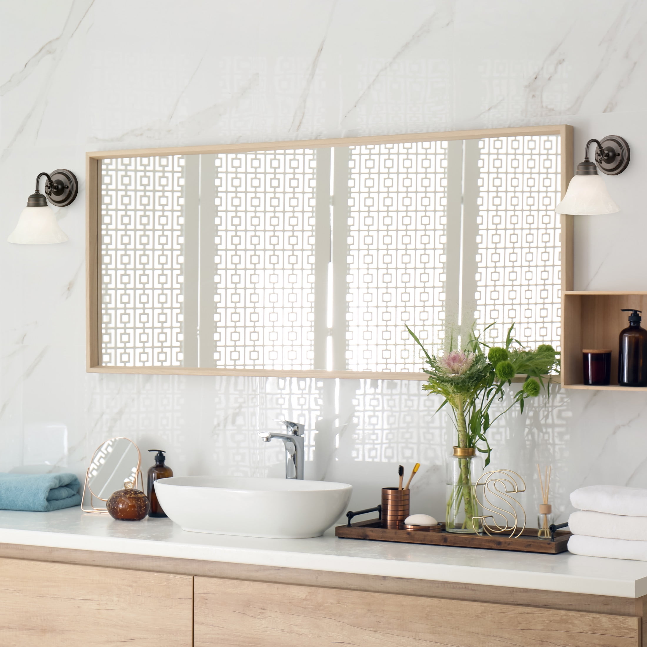 Design House Millbridge 1-Light Dimmable Wall or Vanity Light, Oil Rubbed Bronze