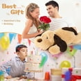 thumbnail image 4 of Almohada de peluche para perros Morismos Puppy para niños, 80 cm, 4 of 7