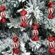 thumbnail image 2 of Adornos navideños Advancent 6 unids/set decoraciones de plástico rojos, 2 of 6