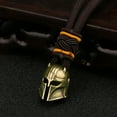 thumbnail image 5 of Brass Solid Bull Helm Figurine Small Statue Home Ornament Figurines Animal, 5 of 7
