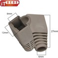 thumbnail image 4 of ITBEBE Grey RJ45 Set de Protection de Démarrage pour Cat5 Cat5e, et Connecteurs Ethernet Cat6, 4 of 5