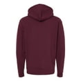 thumbnail image 3 of Independent Trading Co. Heavyweight Hooded Sweatshirt IND4000 Maroon XS, 3 of 5