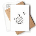 thumbnail image 1 of Star Kids Move Satellite Art Deco  Fashion Postcards Envelopes Blank Note Cards Mailing, 1 of 4