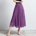 thumbnail image 3 of kpoplk Women's 1950s Vintage Tutu Petticoat Ballet Bubble Skater Skirt PP1,66, 3 of 4