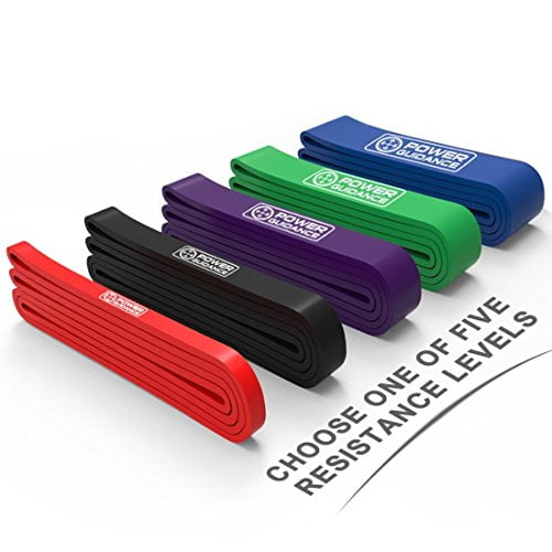 POWER GUIDANCE Pull Up Assist Bands - Heavy Duty Resistance Band, Mobility & Powerlifting Exercise Bands, Perfect for Body Str