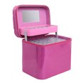 thumbnail image 1 of 126 Bottles Diamond Storage Box Shining Powder Design Diamond Embroidery Rhinestones Painting Accessory Jewelry Beads Small Parts Hand Bag Shockproof Zipper Design, 1 of 8