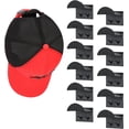 thumbnail image 5 of 12 estantes para sombreros para pared, gancho para sombreros para gorras de béisbol, soporte adhesivo mejorado para sombreros, sin taladrar, ganchos fuertes para sombreros para diademas (neg, 5 of 5