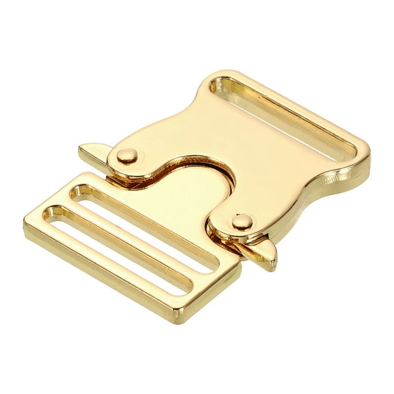 Metal Quick Side Release Buckle, 25mm/1" Belt Buckles, Light Gold