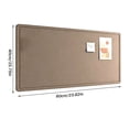 thumbnail image 2 of Bulletin Board Cork Board Alternative Foldable Felt Pin Board with Adhesive Tabs for Wall Home Office Classroom Dorm Organization & Decor,Light Blue, 2 of 3