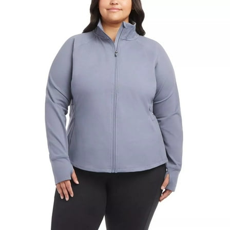 Jockey Ladies Yoga Jacket Grey XXXL