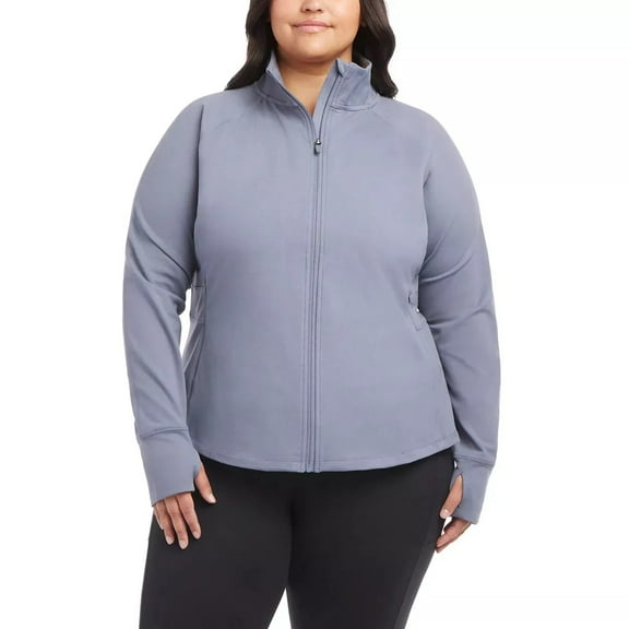 Jockey Ladies Yoga Jacket Grey XXXL
