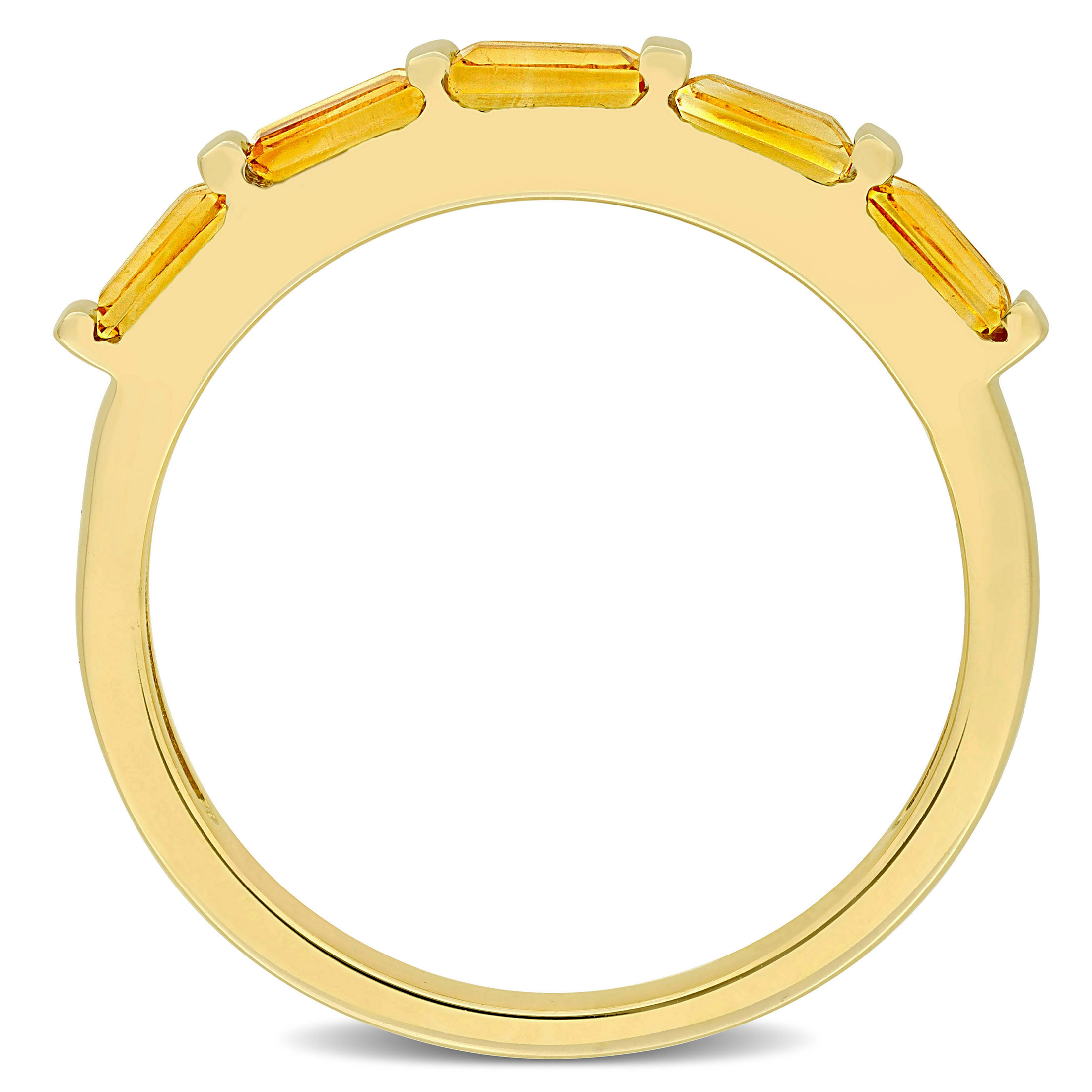 Everly Women's Citrine 10k Yellow Gold Ring