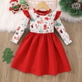 Girls Dresses Size 1012 Toddler Girls Long Sleeve Floral Prints Christmas Princess Dress Dance
