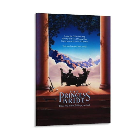 The Princess Bride Movie Poster (14) Artworks Canvas Poster Room Aesthetic Wall Art Prints Home Modern Decor Gifts 12x18inch(30x45cm)