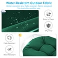 thumbnail image 5 of Millsilo Outdoor Rocking Chair Cushion 44" x 19" x 4", High Back Patio Rocker Replacement Cushion, Water-Repellent, UV Fade-Resistant, Non-Slip Bottom, Green, 5 of 7