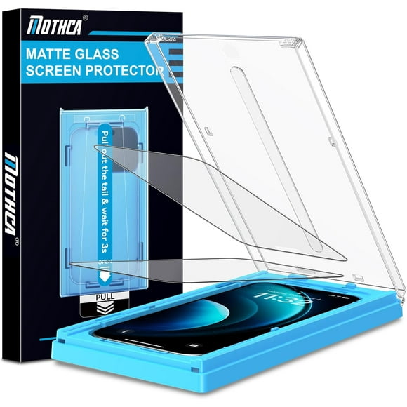 TEMOGU-Matte Screen Protector for iPhone Air, 9H Tempered Glass Matte with Auto-Install Kit, Anti Glare & Anti-Fingerprint (2 Pack)