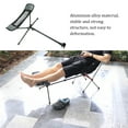 thumbnail image 4 of Shengyu 1/2/3 Chaise Pliante Extérieure Inclinable Tabouret Rétractable Banc en Alliage d'Aluminium Repose-Pieds pour Pique-Nique Repose-Pieds Gris 1 Pce, 4 of 6