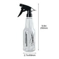 thumbnail image 3 of Dmlowu Spray Bottles 500ml Plastic Spray Bottles for Cleaning, Fine Spray Bottles with Adjustable Nozzle, No Leak Sturdy Spray Bottle for Plants, 3 of 7