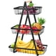 thumbnail image 1 of Cesta de frutas de 3 capas, rejilla para fruteros, cesta para pan, rejilla para verduras, rejilla para frutas desmontable para frutas, verduras, bocadillos en casa, cocina y oficina, 1 of 4
