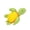 Yellow, variant on Squeaky Dog Chew Toy Turtles With Textured Design For Pet Dog Teething Chewing