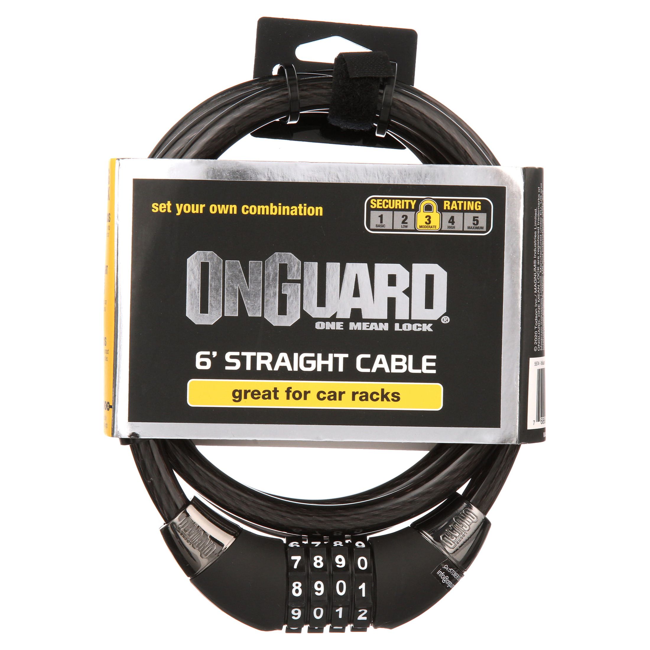 Onguard Cable Combination Bike Lock photo 6