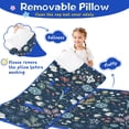 thumbnail image 3 of Pioneer Flower Floral Print Pattern Toddler Nap Mats for Kids Preschool,Sleeping Mat Bag or Kids,Toddler Sleeping Bag,Toddler Nap Mat or Daycare, 3 of 6
