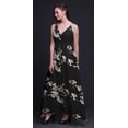 thumbnail image 2 of Bimba Bird Ladies Printed Resort Maxi DrawstringDressSpaghetti Strap Beach Wear-Large, 2 of 5