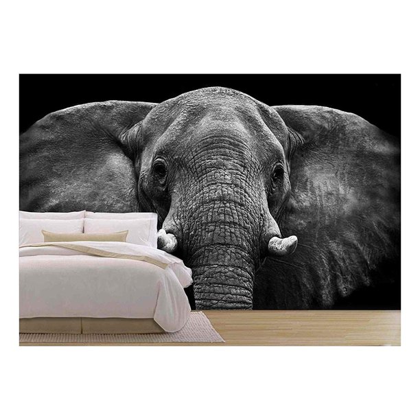 wall26 Elephant Removable Wall Mural SelfAdhesive Large