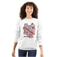 thumbnail image 3 of Retro Papa Smurf Little But So Great Unisex Plus Size Sweatshirt Brisco Brands 4X, 3 of 5