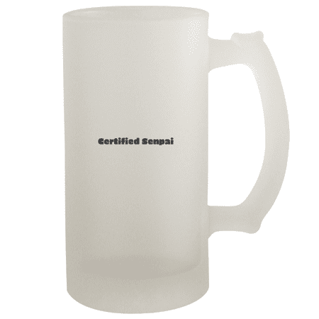 

Certified Senpai - 16oz Frosted Beer Stein Frosted