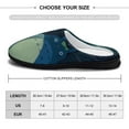 thumbnail image 2 of Totoro Mens Cozy Memory Foam Slippers Slip On Warm House Shoes Indoor/Outdoor Scuff, 2 of 8