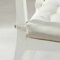 thumbnail image 5 of (2 pack) Mainstays Textured Chair Seat Pad (Chair Cushion), Silver Color, 1-Piece, 15.5" x 16", 5 of 5