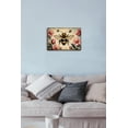thumbnail image 4 of Bee Retro Aluminum Sign 5.5"x8" Metal Sign Bee Wall Plaque Boho Kitchen Decor Tin Garden Signs for Cafes Club Pub Man Cave Wall Sign Bee Gifts, 4 of 6