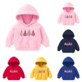 thumbnail image 3 of Lovskoo 2-7 Years Baby Clothes Christmas Toddler Baby Boy's Girl's Hoodie Children's Casual Print Long Sleeve Sweatshirt for The Baby Gift Blue, 3 of 3
