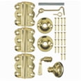 thumbnail image 1 of Screen Door Hardware Set, Bright Brass, 1 of 1