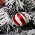 thumbnail image 4 of 6/30 piezas de bolas navideñas de colores de 6 cm, adorno colgante para árbol de Navidad, decoración para fiesta de Año Nuevo en el hogar, bola navideña festiva, 4 of 5