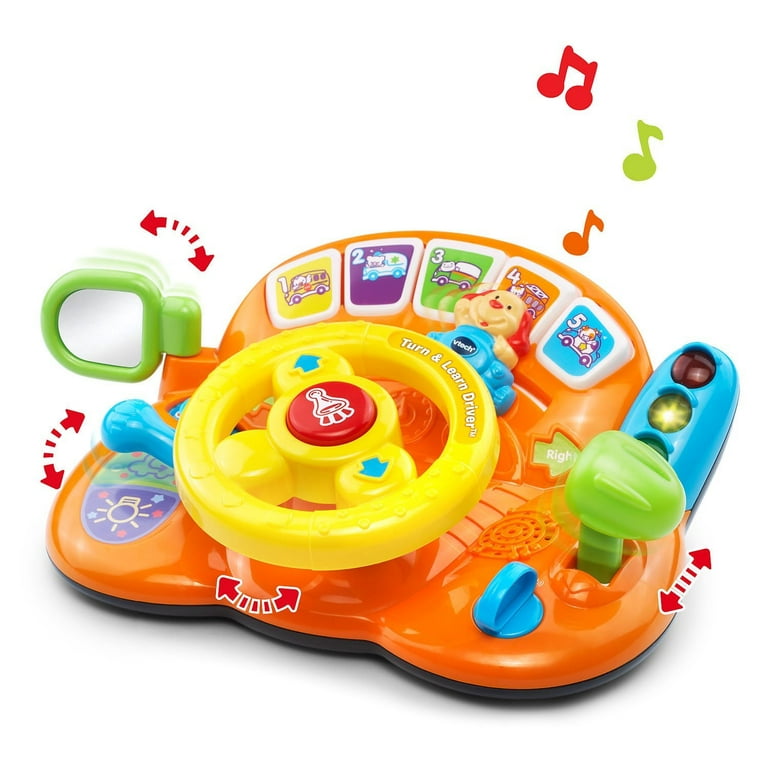 VTech Turn and Learn Driver Exclusive,Orange
