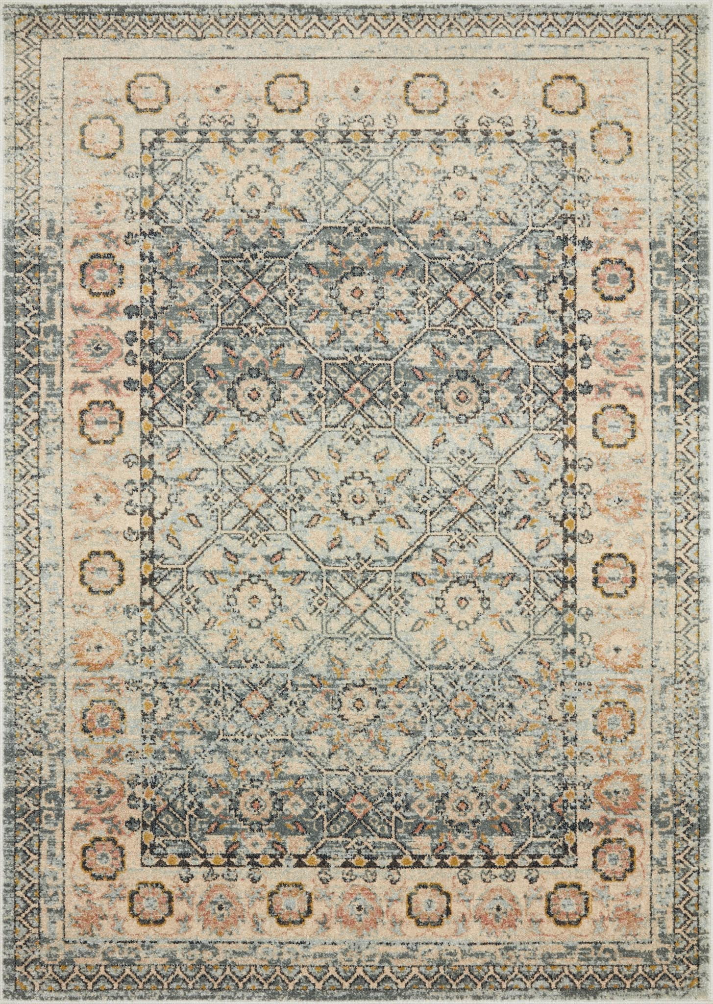 Loloi II Jocelyn Southwestern Sky / Multi Area Rug