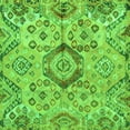 thumbnail image 1 of Ahgly Company Indoor Square Abstract Green Modern Area Rugs, 6' Square, 1 of 4