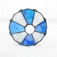 thumbnail image 4 of Wholesale Handcrafted Beige Stained Glass Lantern Shades - E27 Socket Compatible Ceiling Fan Light Fixture Accessories with Soldered Metal Construction, Colorful Ambient Lighting for Retail &, 4 of 6