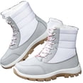 thumbnail image 5 of Willtoo Women's Winter Waterproof Snow Boots Lined Faux Fur Lace Up Platform Non-Slip Casual Warm Shoes, 5 of 5