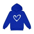 thumbnail image 3 of Jamsmile Toddler Girls Hoodies Casual Graphic Print Hooded Sweatshirt Pullovers Comfortable Lined Soft Child Girls Outerwear, 3 of 3